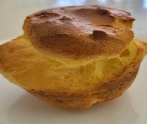 Choux ready for filling