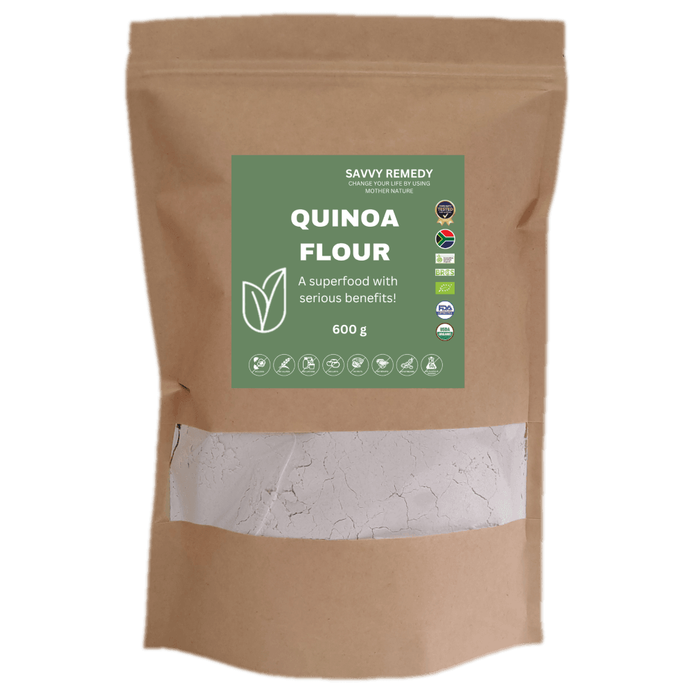 Savvy Remedy Quinoa Flour Pouch Front
