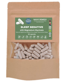 Savvy Remedy Sleep Sedative Pouch Front