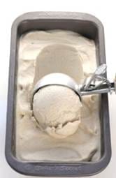 Therapeutiq ice cream in freezer friendly container.
