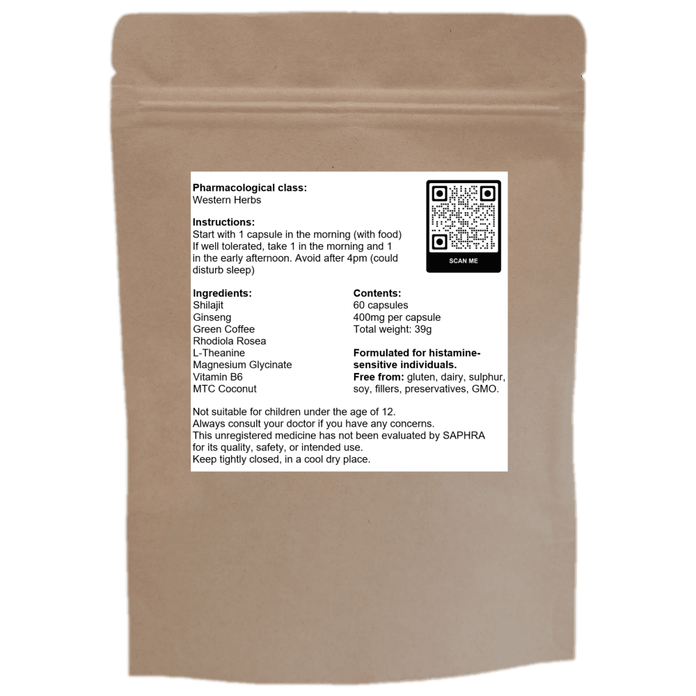 Savvy Remedy Clean Energy Back Pouch